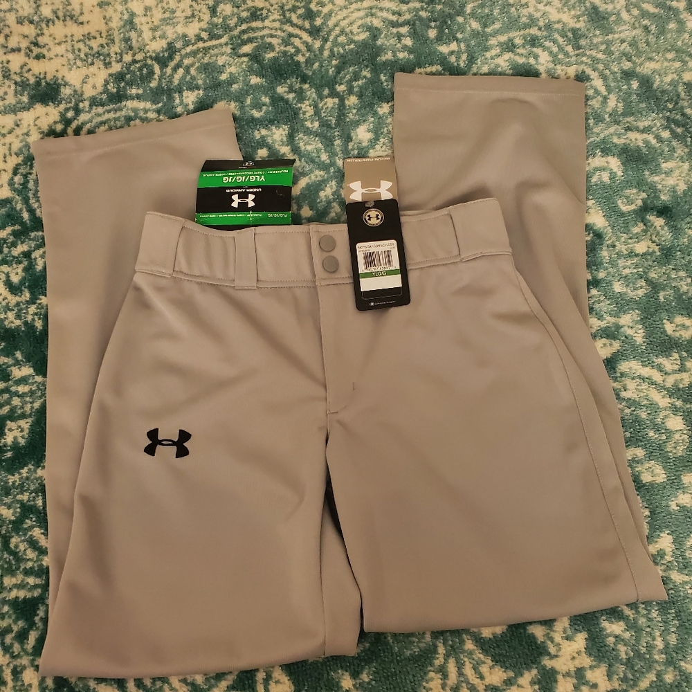 NWT Youth Large Under Armour Baseball Pants